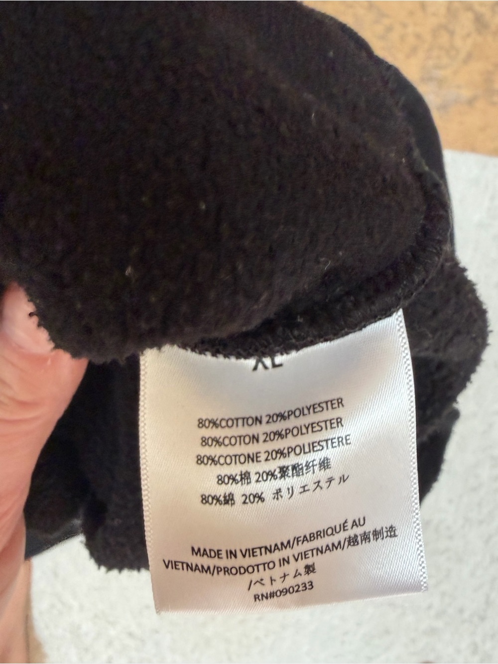 Fear of God Essentials Black Crewneck Sweatshirt - Picture 8 of 8